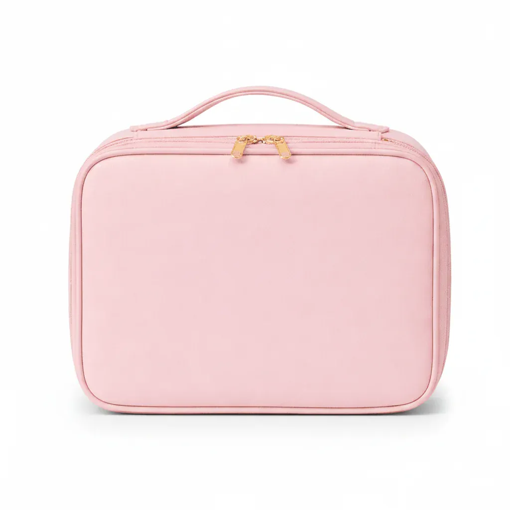 La Dupva | Vanity Maquillage Simili Cuir Double Couche