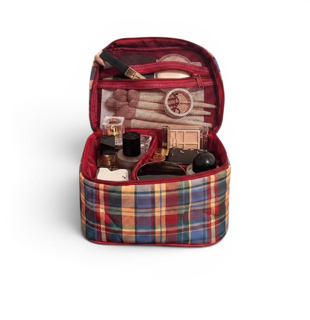 La Oxfi | Trousse de Toilette Oxford Carreaux Femme