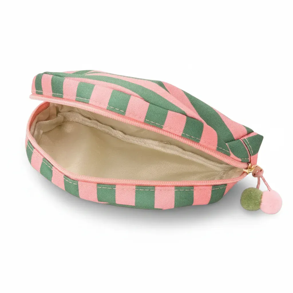 La Stri | Trousse de Toilette Femme Rayée Compacte
