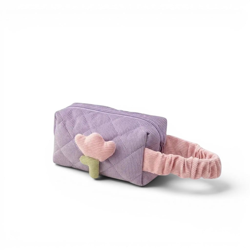 La Tulvi | Trousse Enfant Velours Côtelé Tulipes