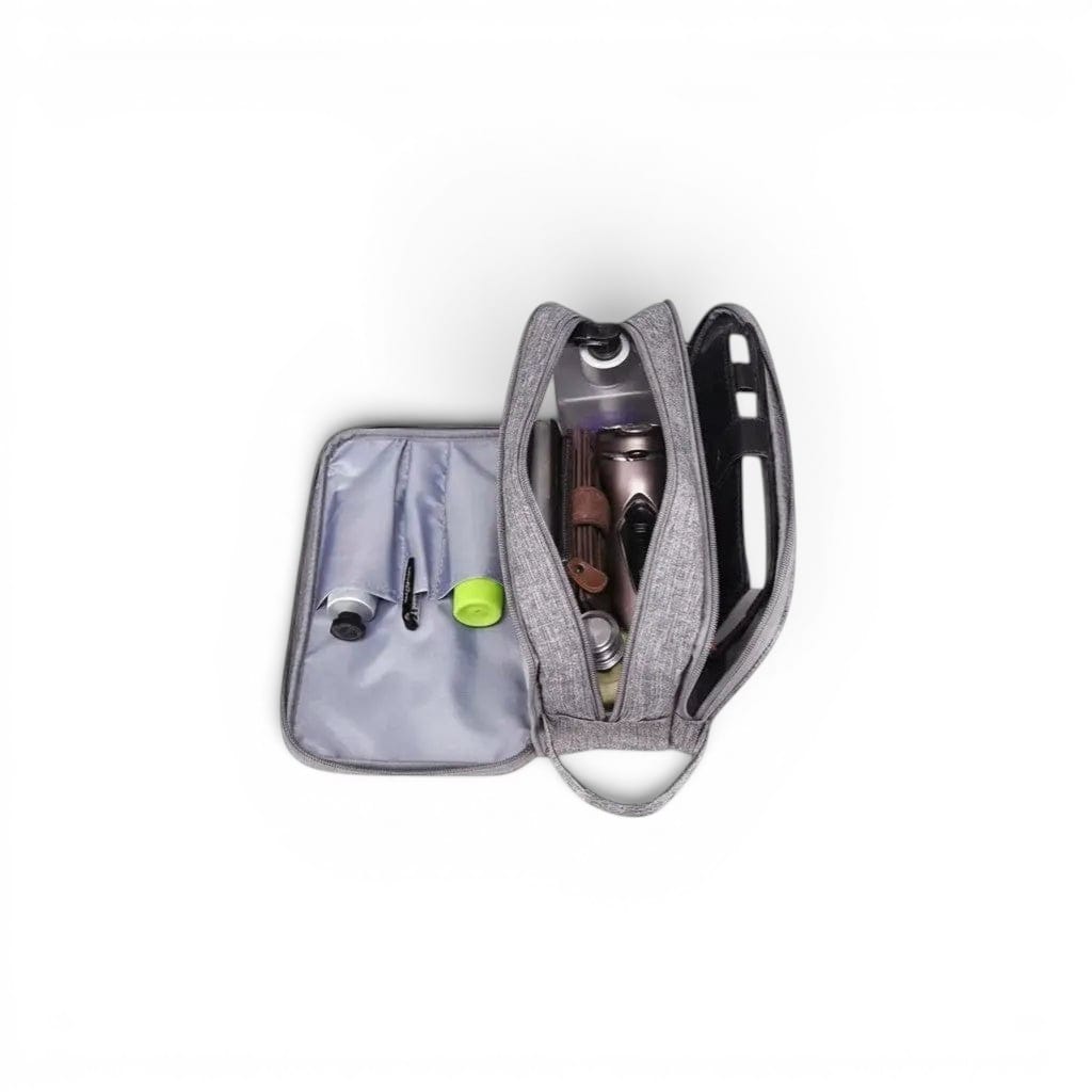 Le Trivo | Trousse de Toilette Homme Rayée 3 Compartiments