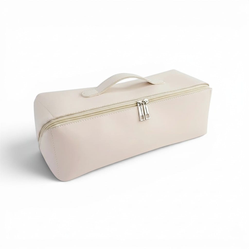 Sac de rangement sèche-cheveux et lisseur en cuir PU | TrousseUp