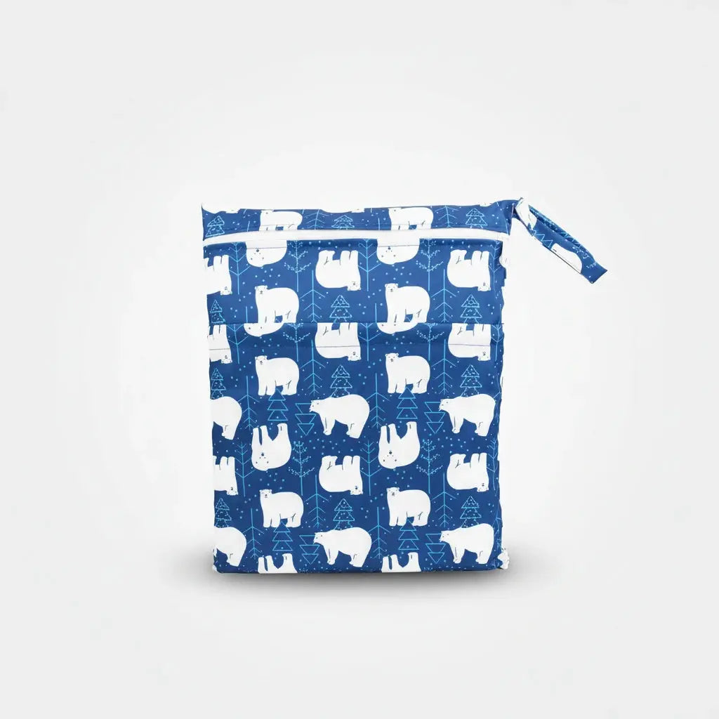 Trousse de toilette bébé | Sac sec à double fermeture