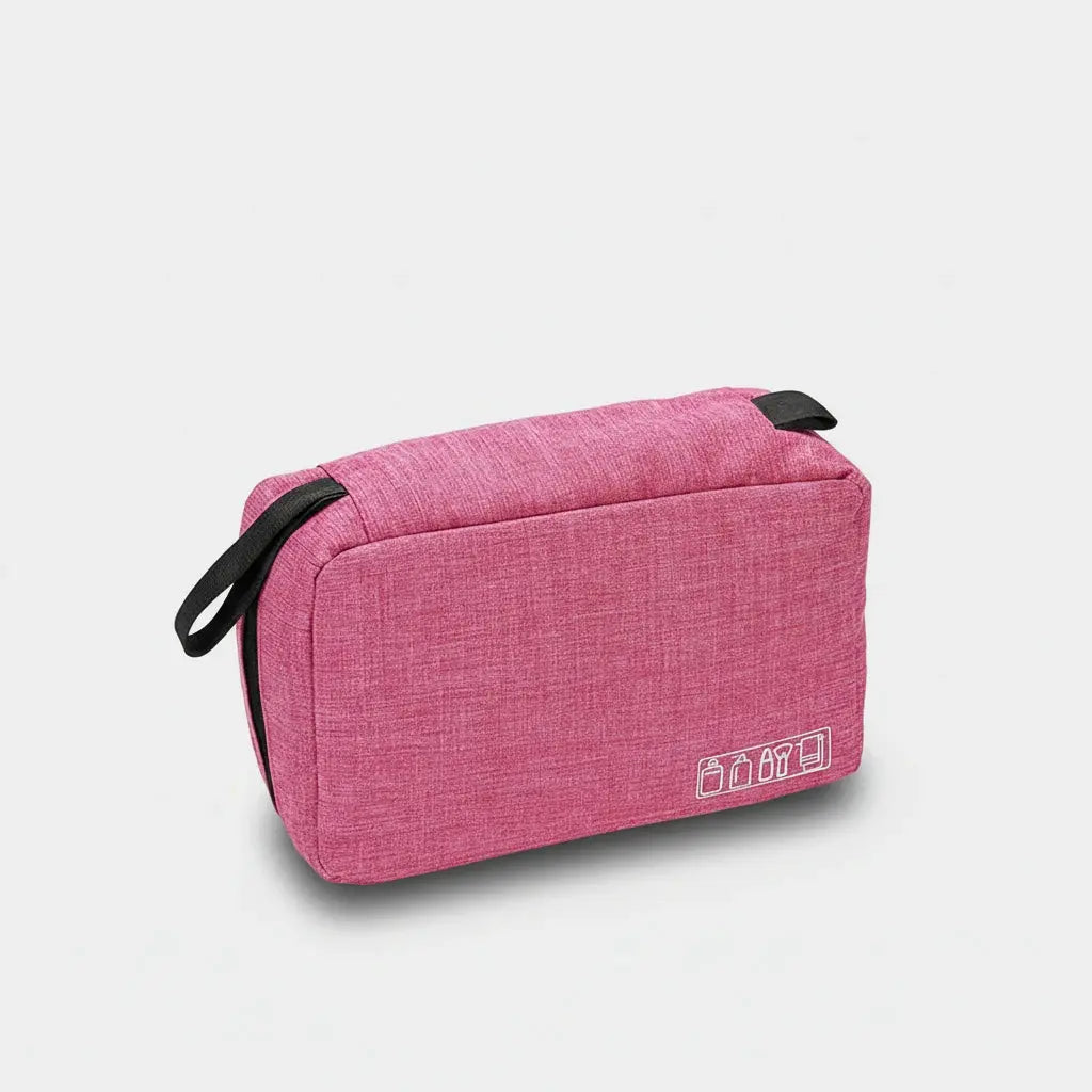 Trousse de toilette dépliable avec crochet