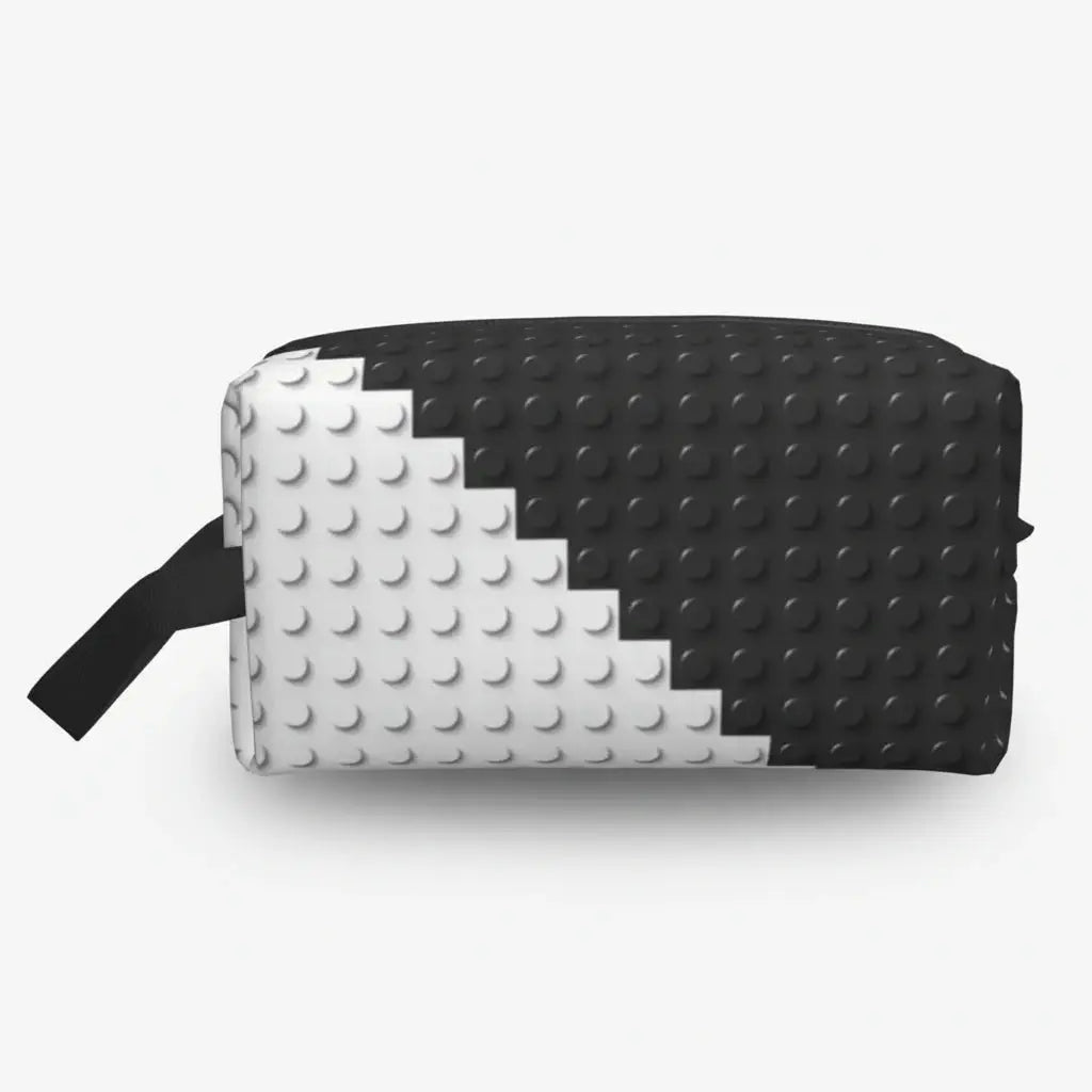 Trousse de toilette femme blocs colorés