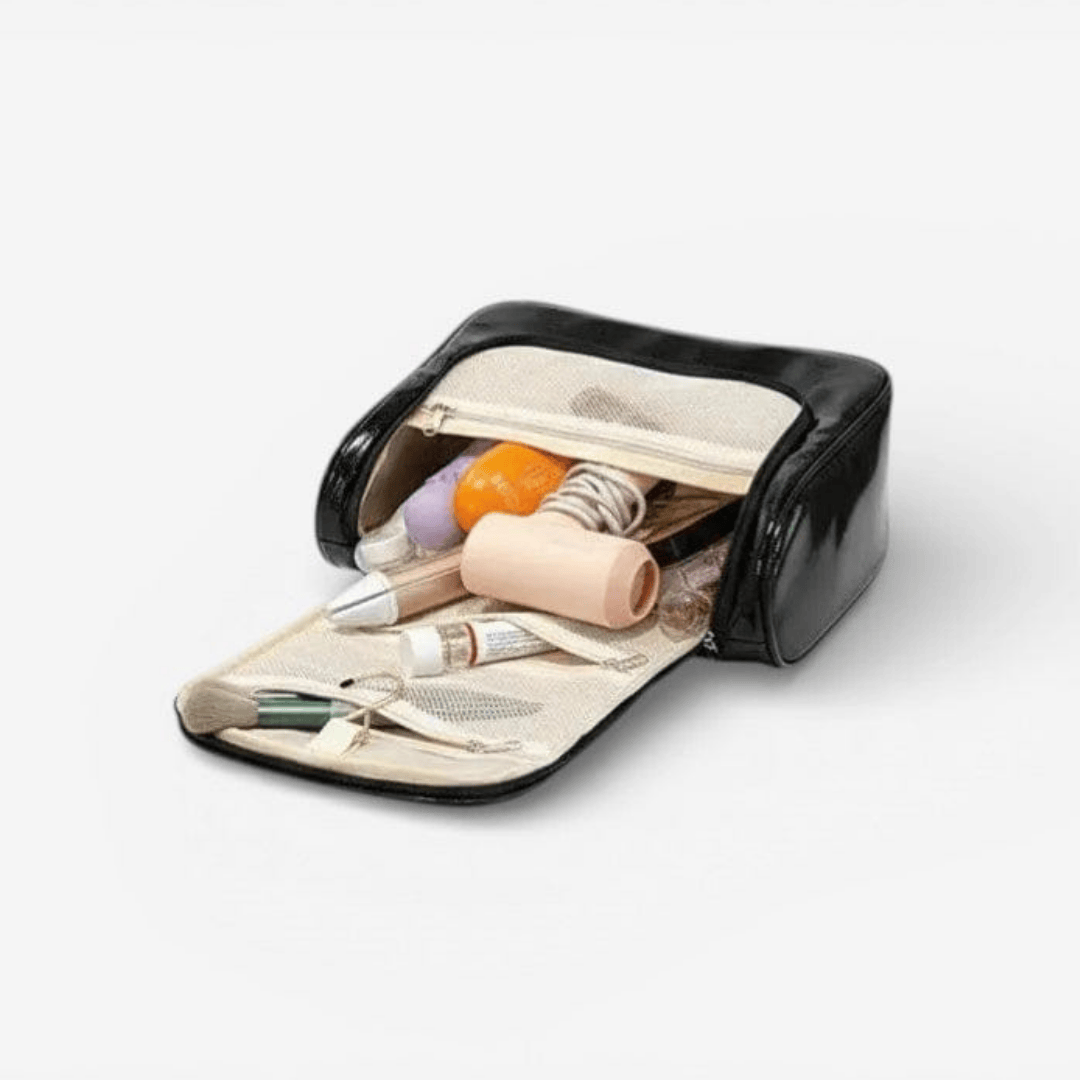 Trousse de toilette femme | Organisateur PU étanche