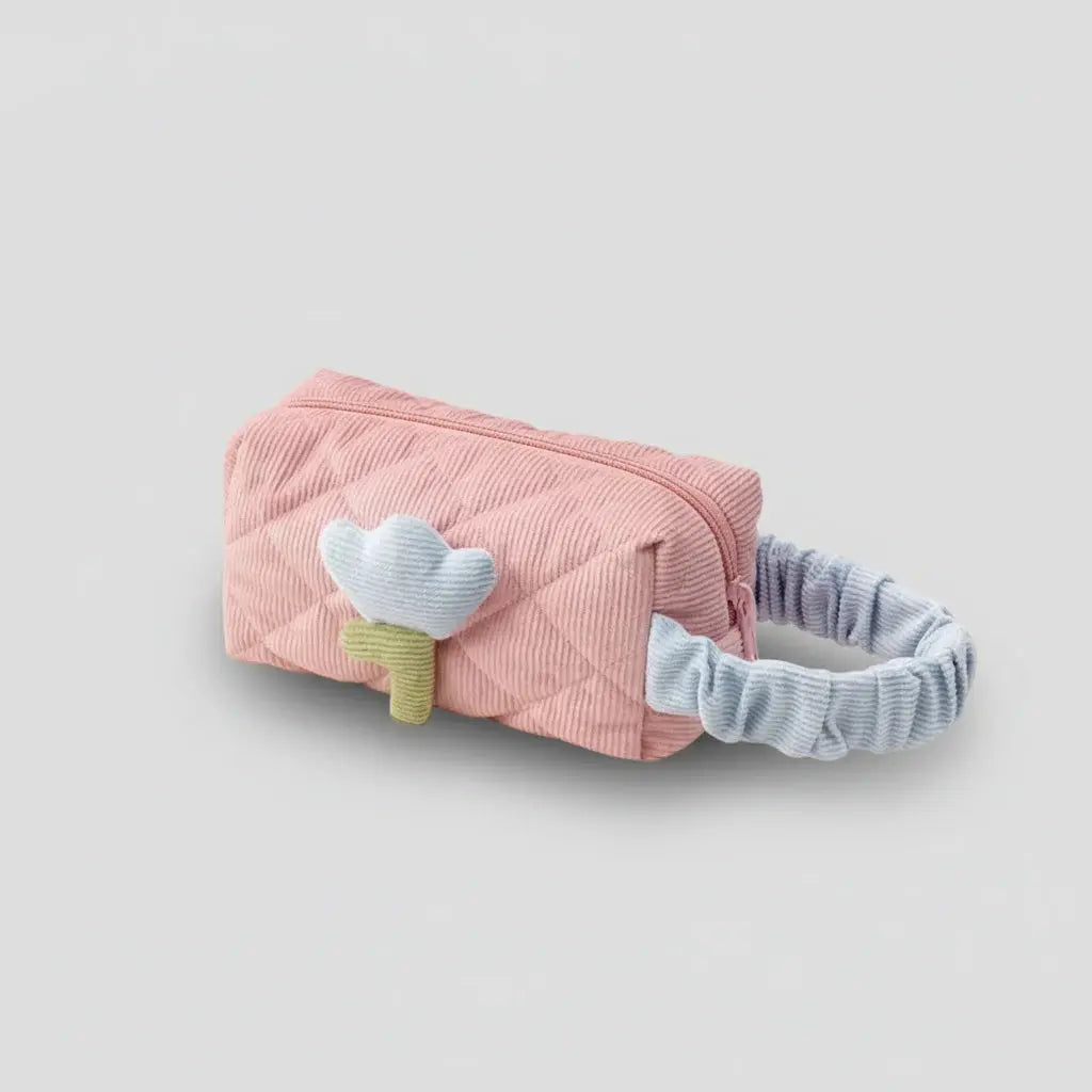 Trousse de toilette femme tulipes