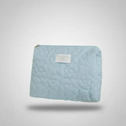 Trousse toilette matelassée – Grande capacité & design floral