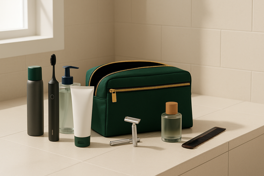 Étude 2025 : Que contient la trousse de toilette moyenne d’un homme ? (Statistiques & Tendances)