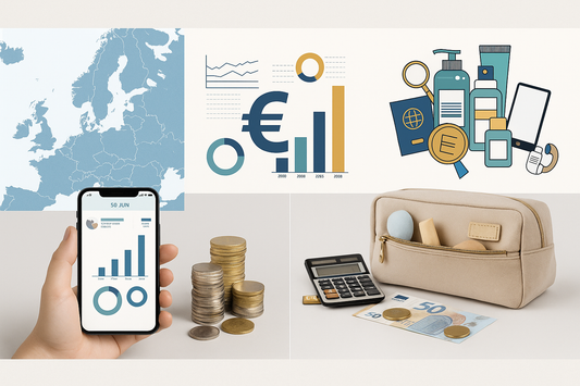 Étude 2025 : Combien les voyageurs européens dépensent-ils réellement en hygiène et accessoires ?