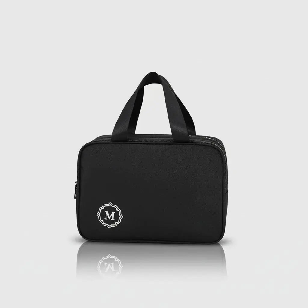 Grande trousse de toilette double compartiment