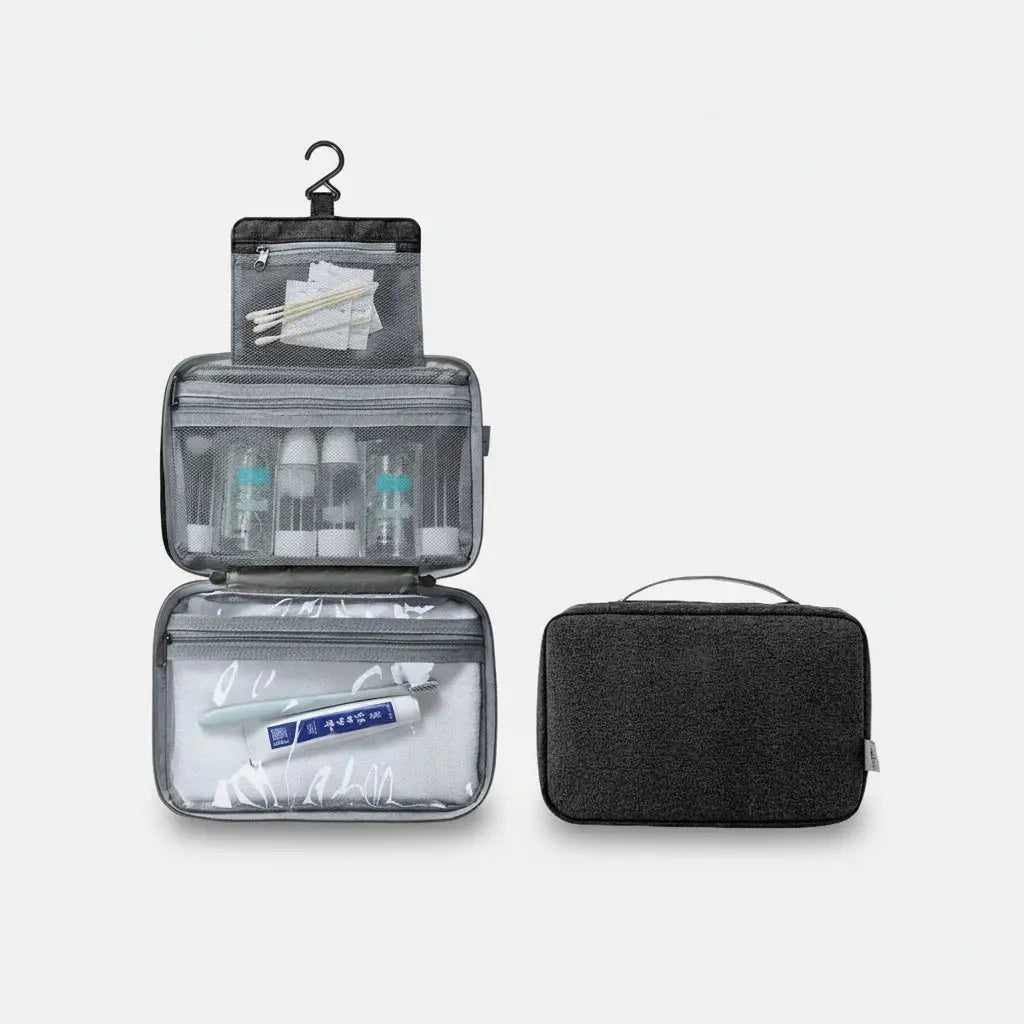 Grande trousse de toilette suspendue imperméable