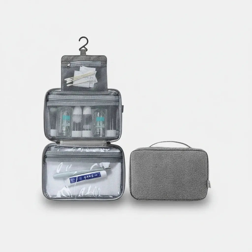 Grande trousse de toilette suspendue imperméable