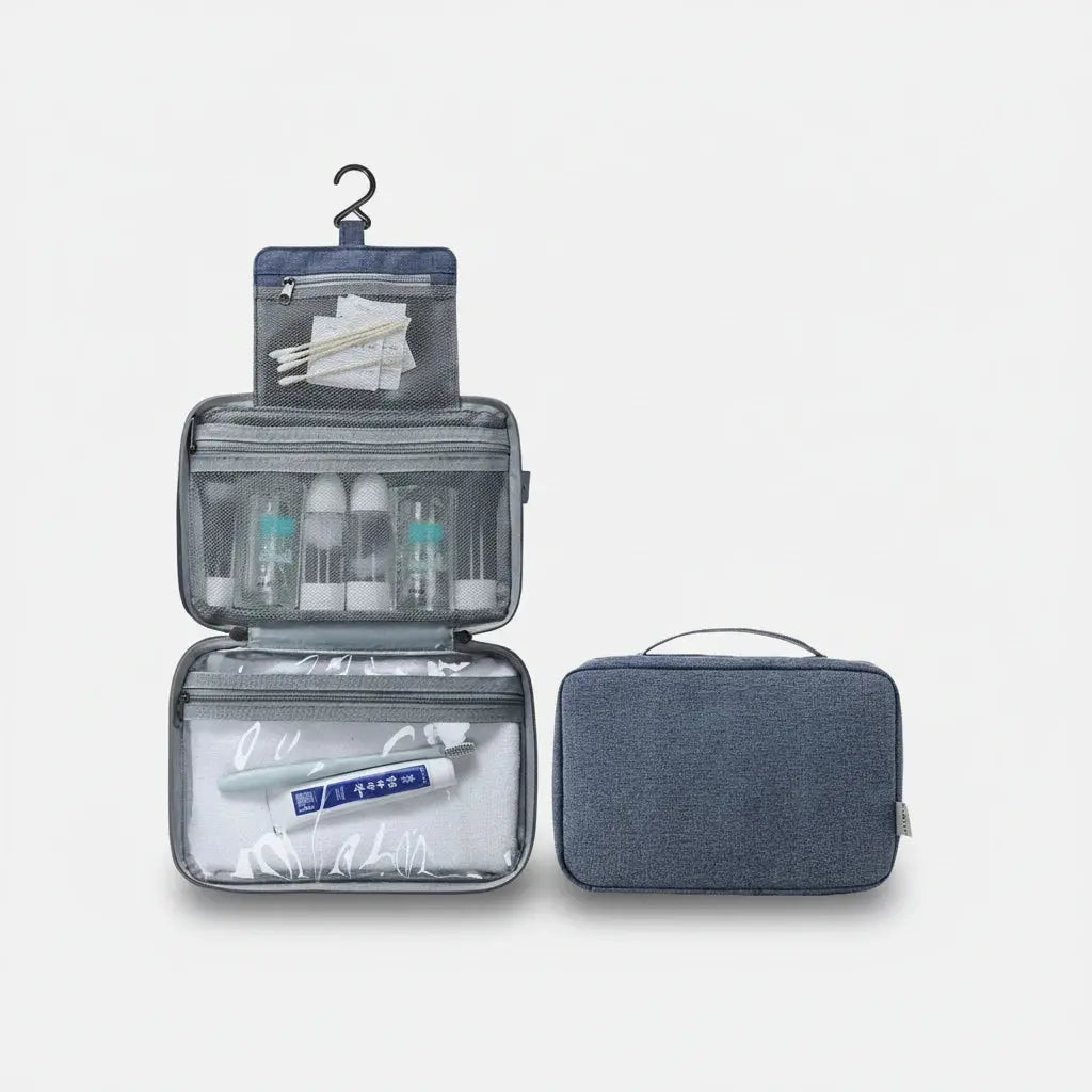 Grande trousse de toilette suspendue imperméable