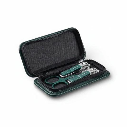 Kit manucure voyage 6 pièces – Étui compact & acier inoxydable