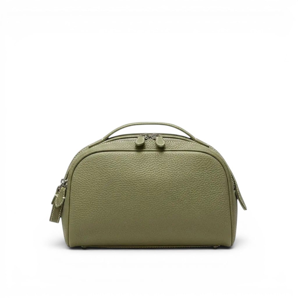 L'Alba | Trousse de Toilette Femme - Vanity Cuir Pleine Fleur