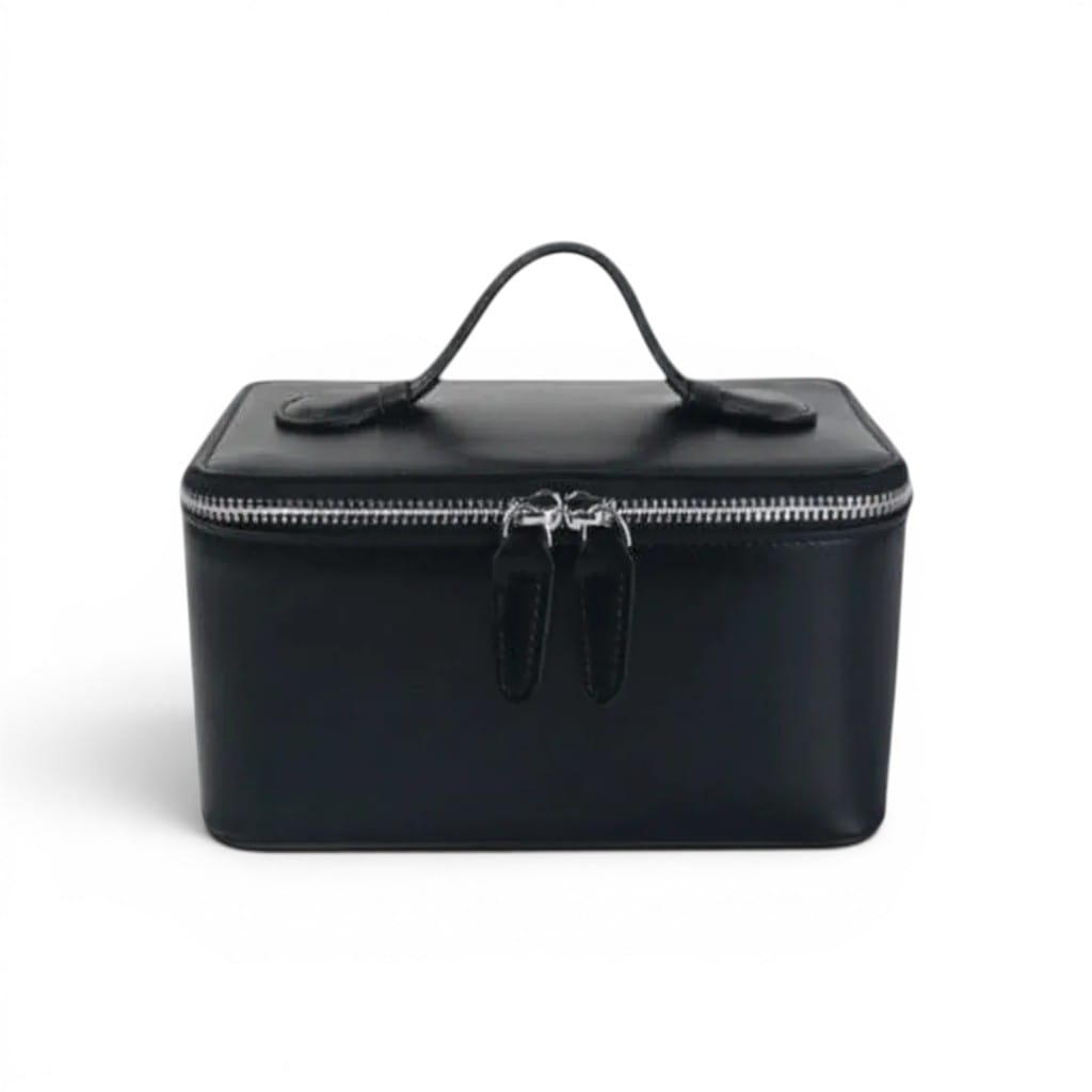 L'Alma | Trousse de Toilette Femme - Cuir Véritable Compact