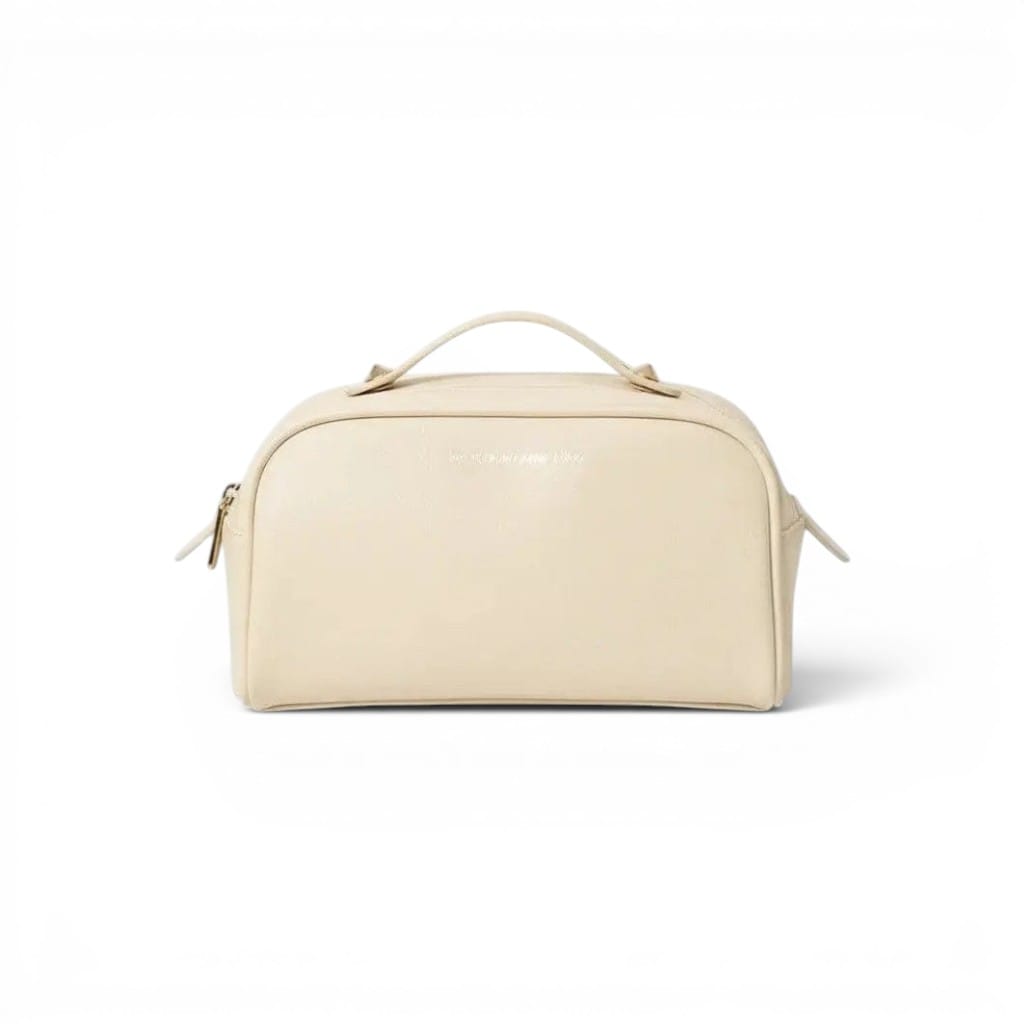 L'Apra | Trousse de Toilette Femme - Simili Cuir Grande Ouverture