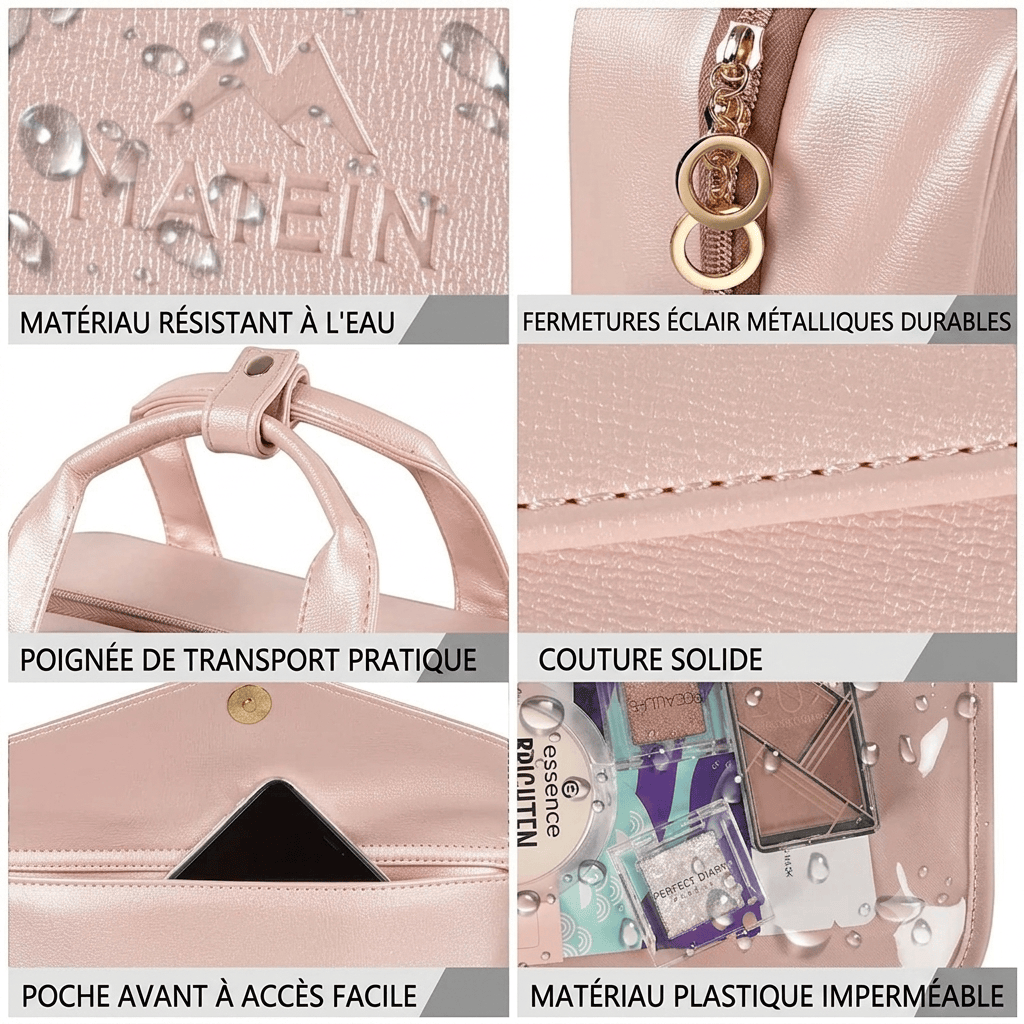 L'Aura | Grande Trousse de Toilette Femme Suspendue