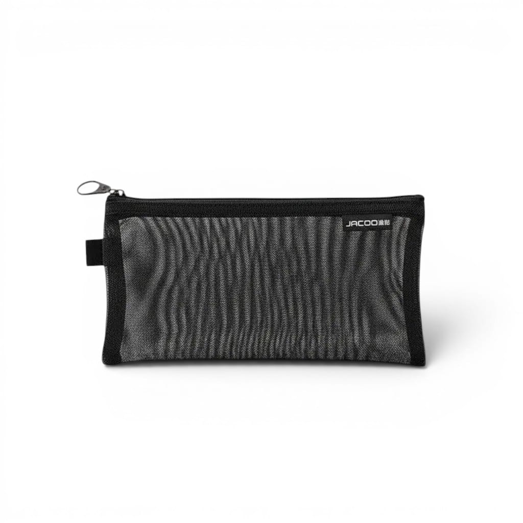 La Aeria | Trousse Mesh Transparente Compacte Légère