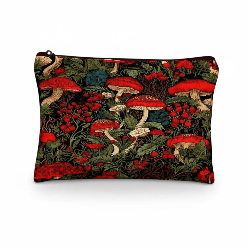 La Bolvi | Trousse Enfant Champignons Rouges Polyéster