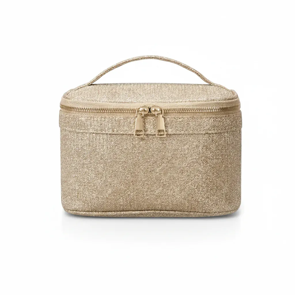 La Brilla | Pochette Maquillage Brillante Zippée 4 Coloris
