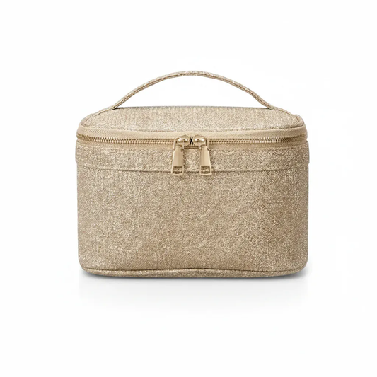 La Brilla | Pochette Maquillage Brillante Zippée 4 Coloris
