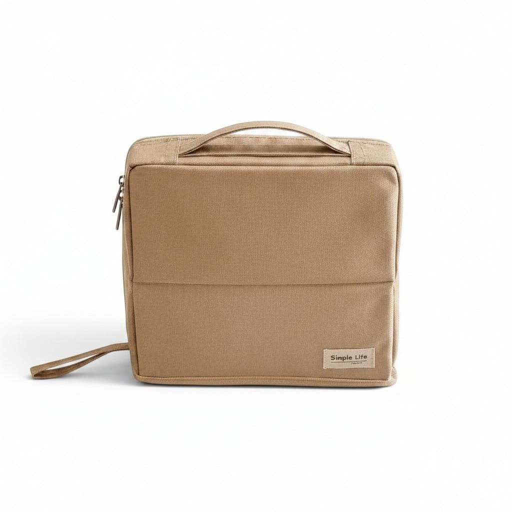 La Canva | Trousse Maquillage Canvas Grande Capacité Pinceaux