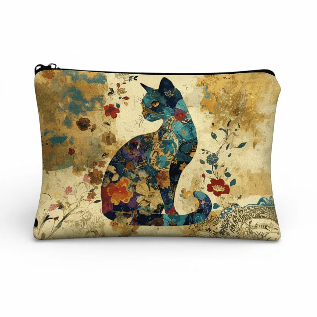 La Chati | Trousse Enfant Chat Artistique Polyéster