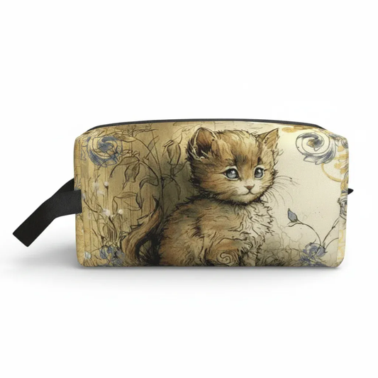 La Chavi | Trousse Enfant Chat Vintage Légère