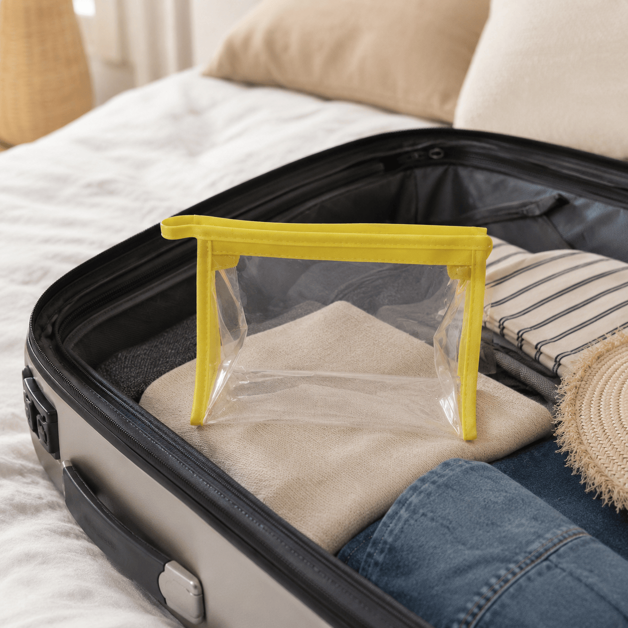 La Clava | Trousse Transparente PVC Étanche Légère