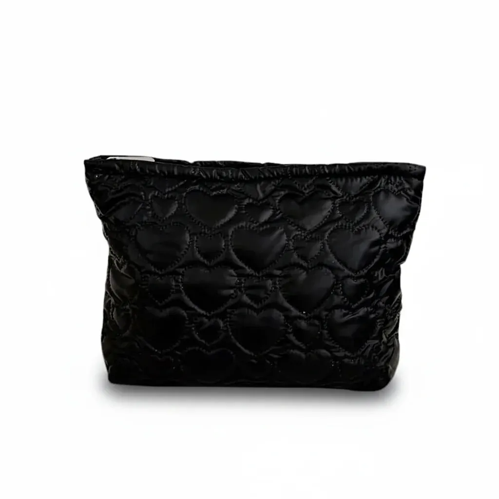 La Clutva | Pochette Maquillage Clutch Simili Cuir Grande Capacité