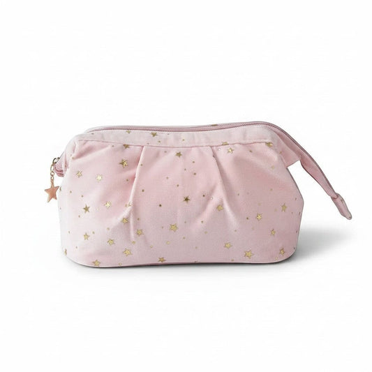 La Concha | Trousse Toilette Velours Coquille Femme