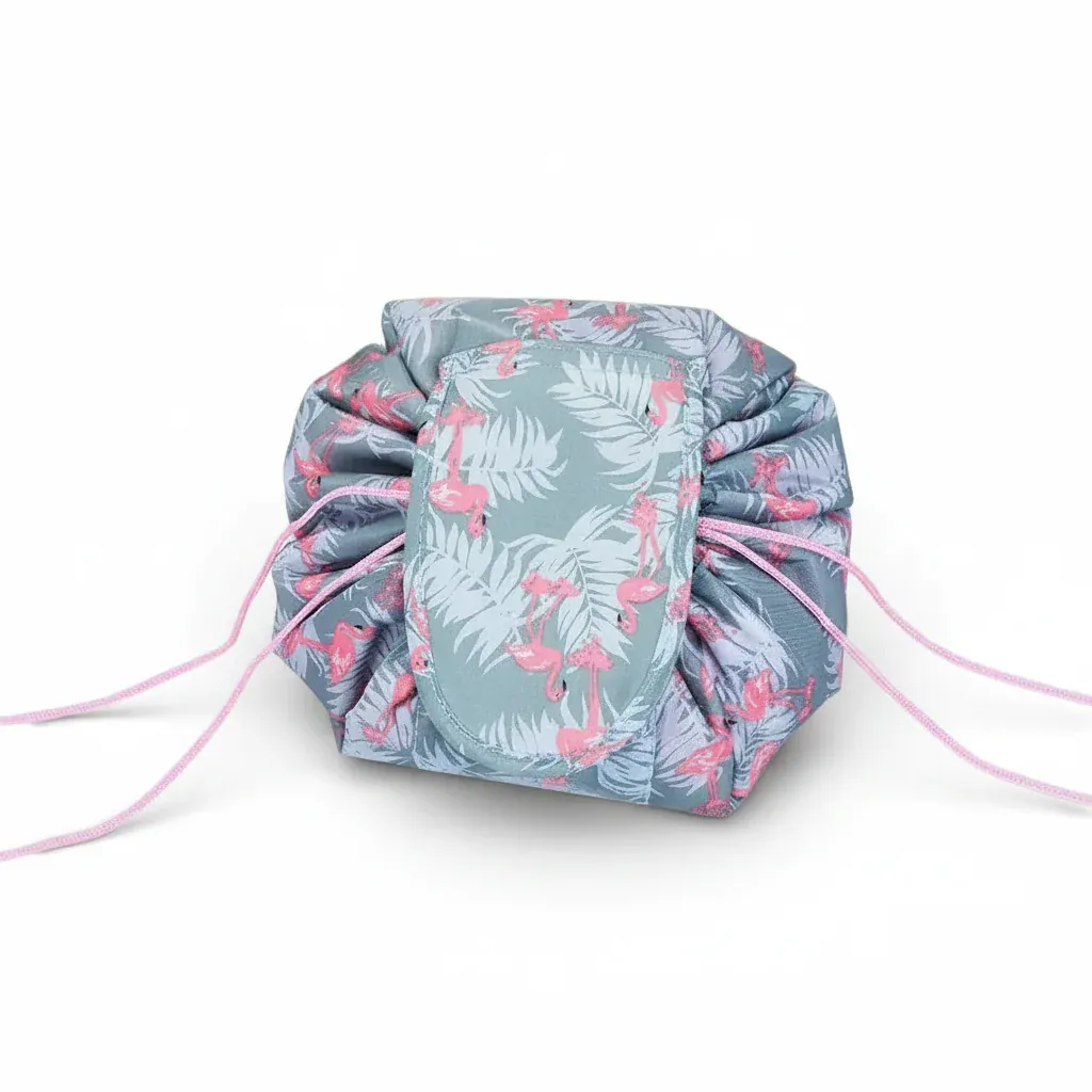 La Corda | Trousse de Toilette Femme Oxford Étanche Cordon