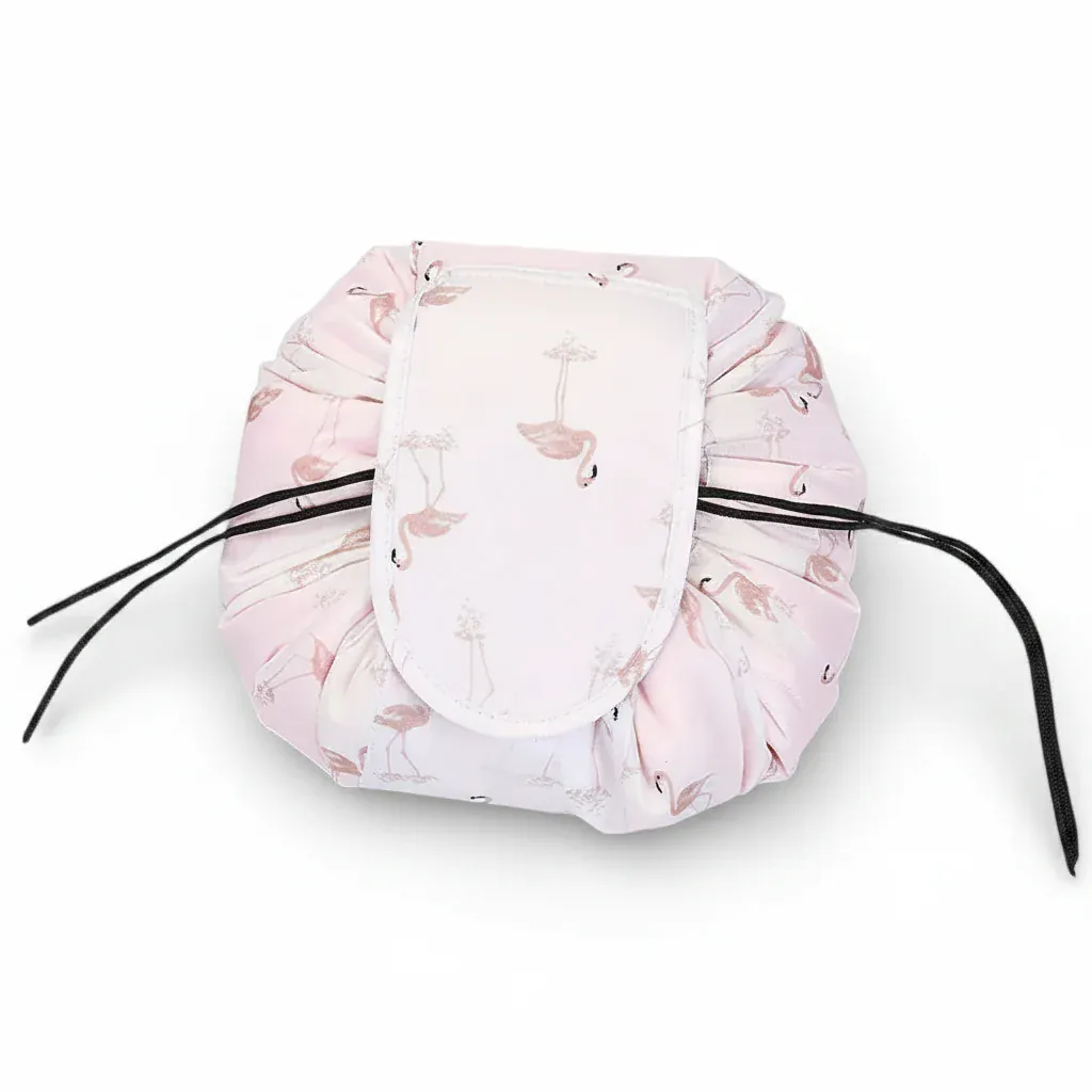 La Corda | Trousse de Toilette Femme Oxford Étanche Cordon
