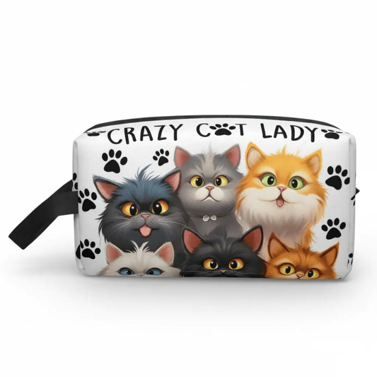 La Crazi | Trousse Enfant Pochette Crazy Cat