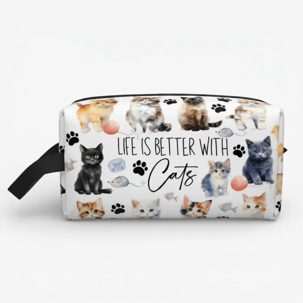 La Crazi | Trousse Enfant Pochette Crazy Cat