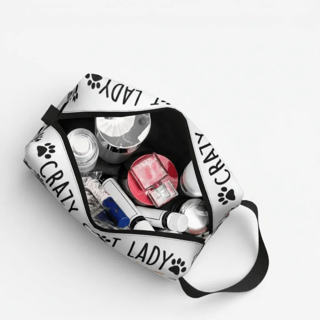 La Crazi | Trousse Enfant Pochette Crazy Cat