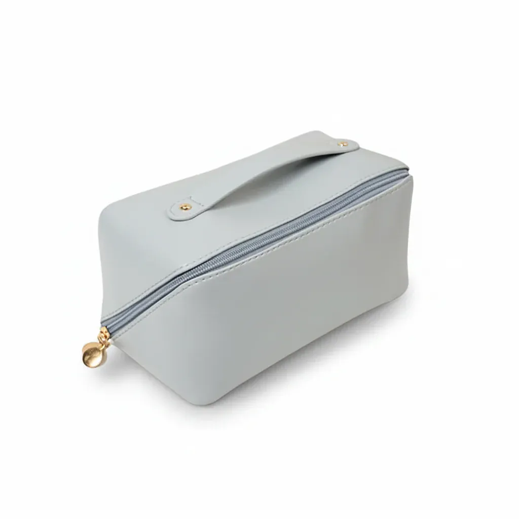La Cuori | Trousse Toilette Personnalisable Cuir PU Poignée