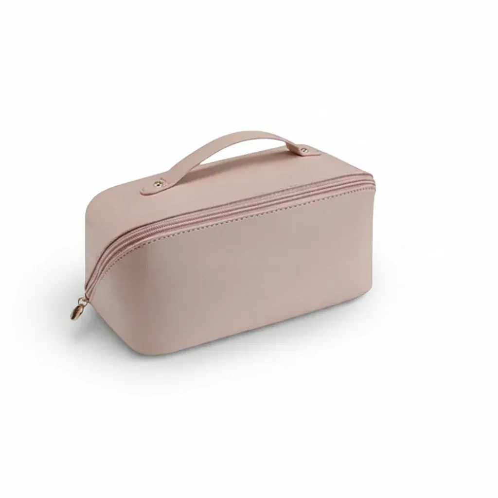 La Cuori | Trousse Toilette Personnalisable Cuir PU Poignée