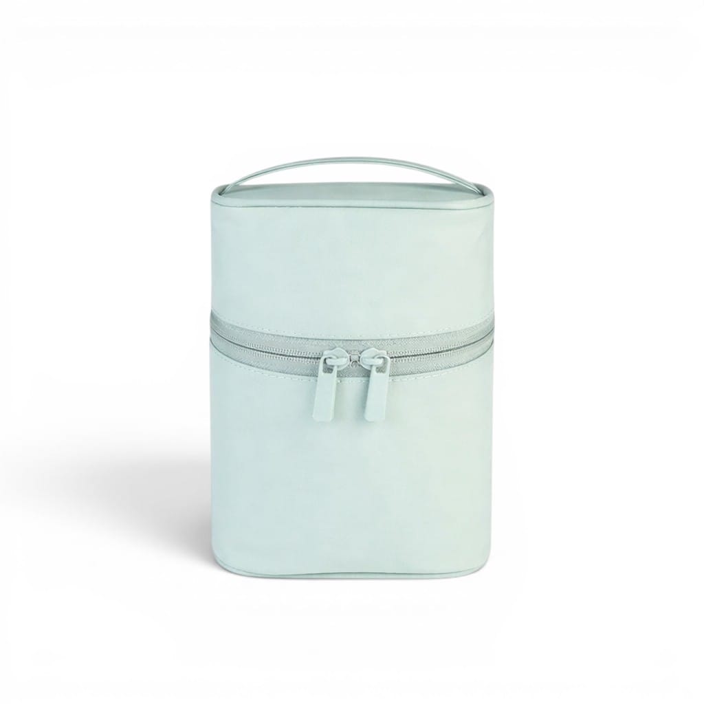 La Cylva | Trousse Maquillage Cylindrique Nylon Grande Capacité