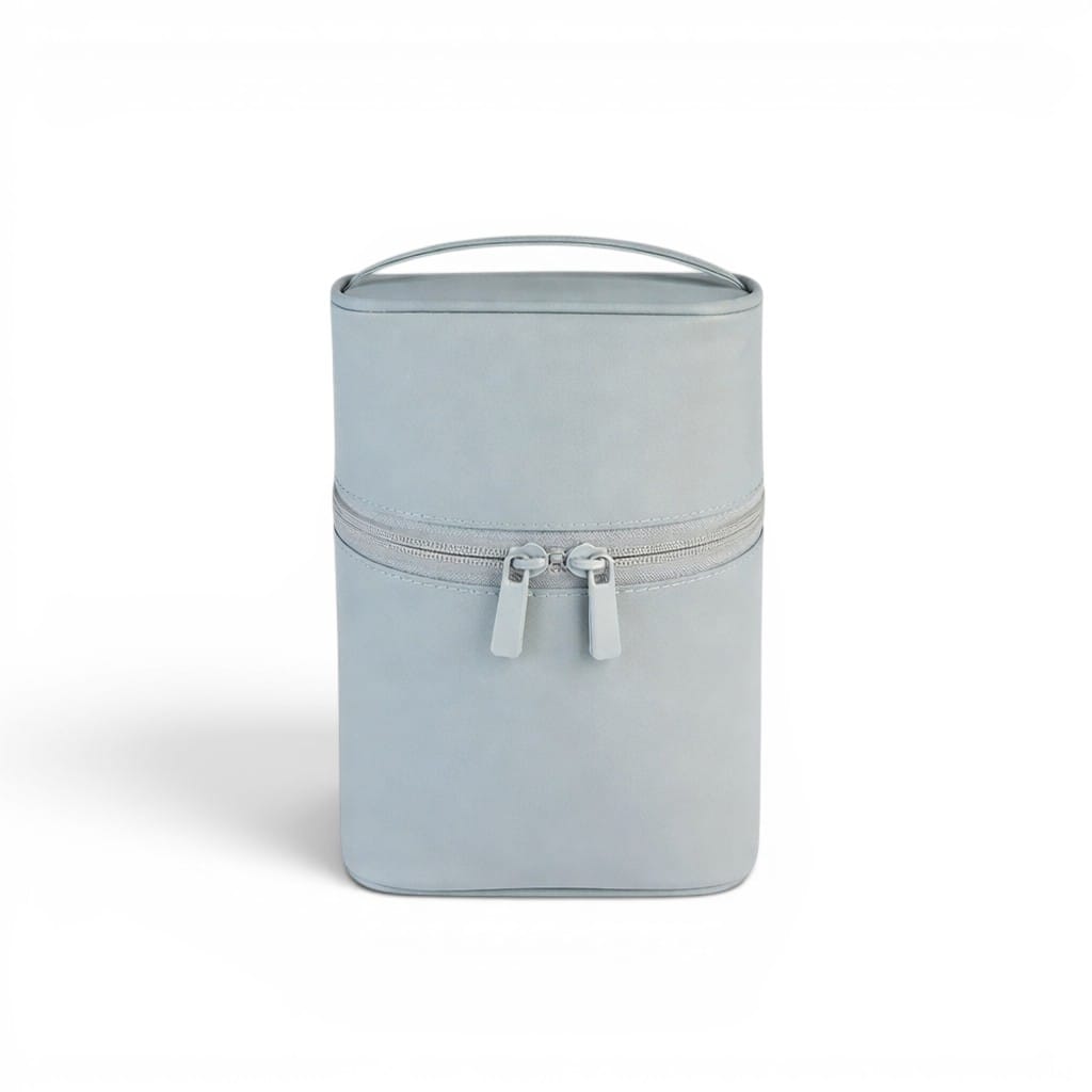 La Cylva | Trousse Maquillage Cylindrique Nylon Grande Capacité
