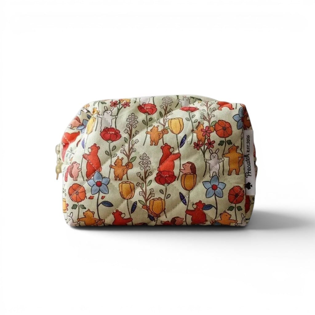 La Fiori | Trousse Canvas Fleurs Cartoon Femme Légère