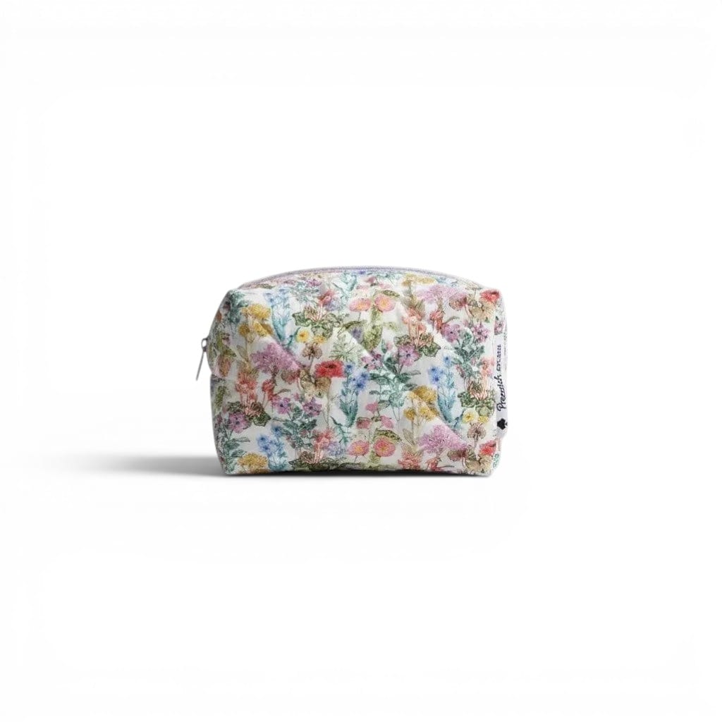 La Fiori | Trousse Canvas Fleurs Cartoon Femme Légère