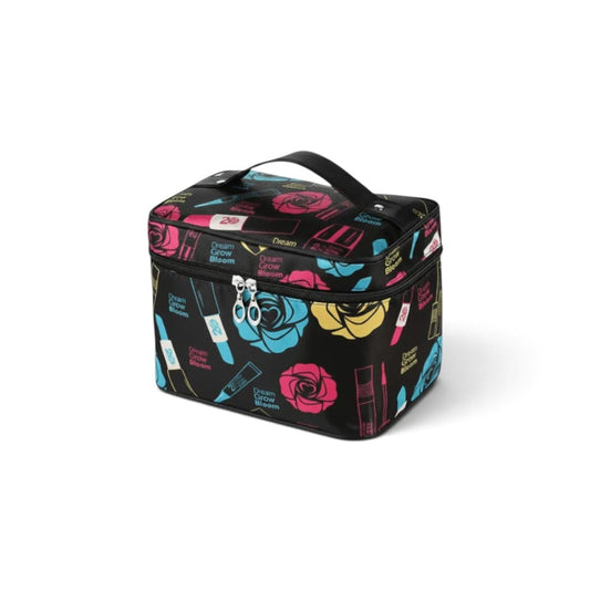 La Flonva | Trousse Femme Florale Nylon Grande Capacité