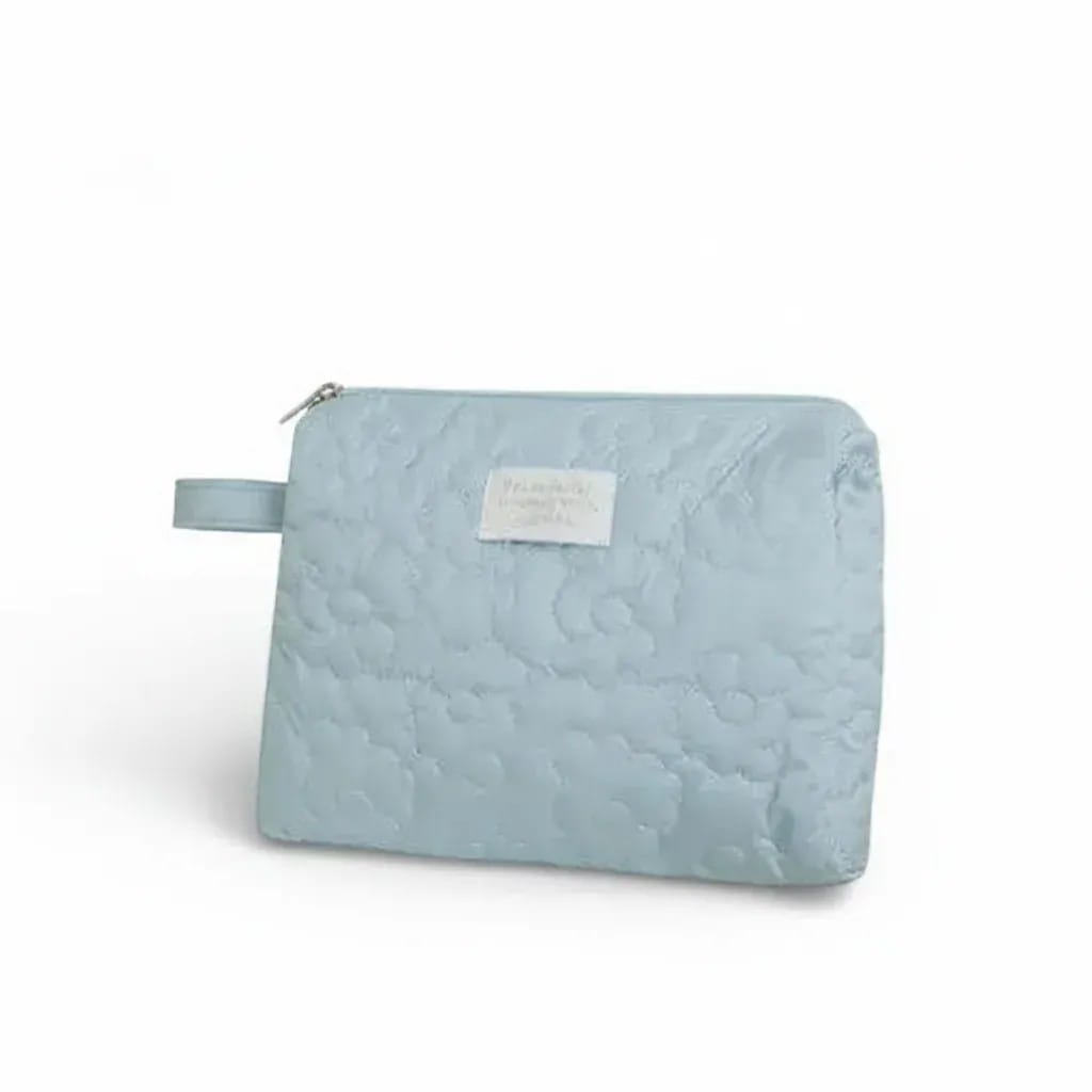 La Flora | Trousse de Toilette Femme Matelassée Fleurs