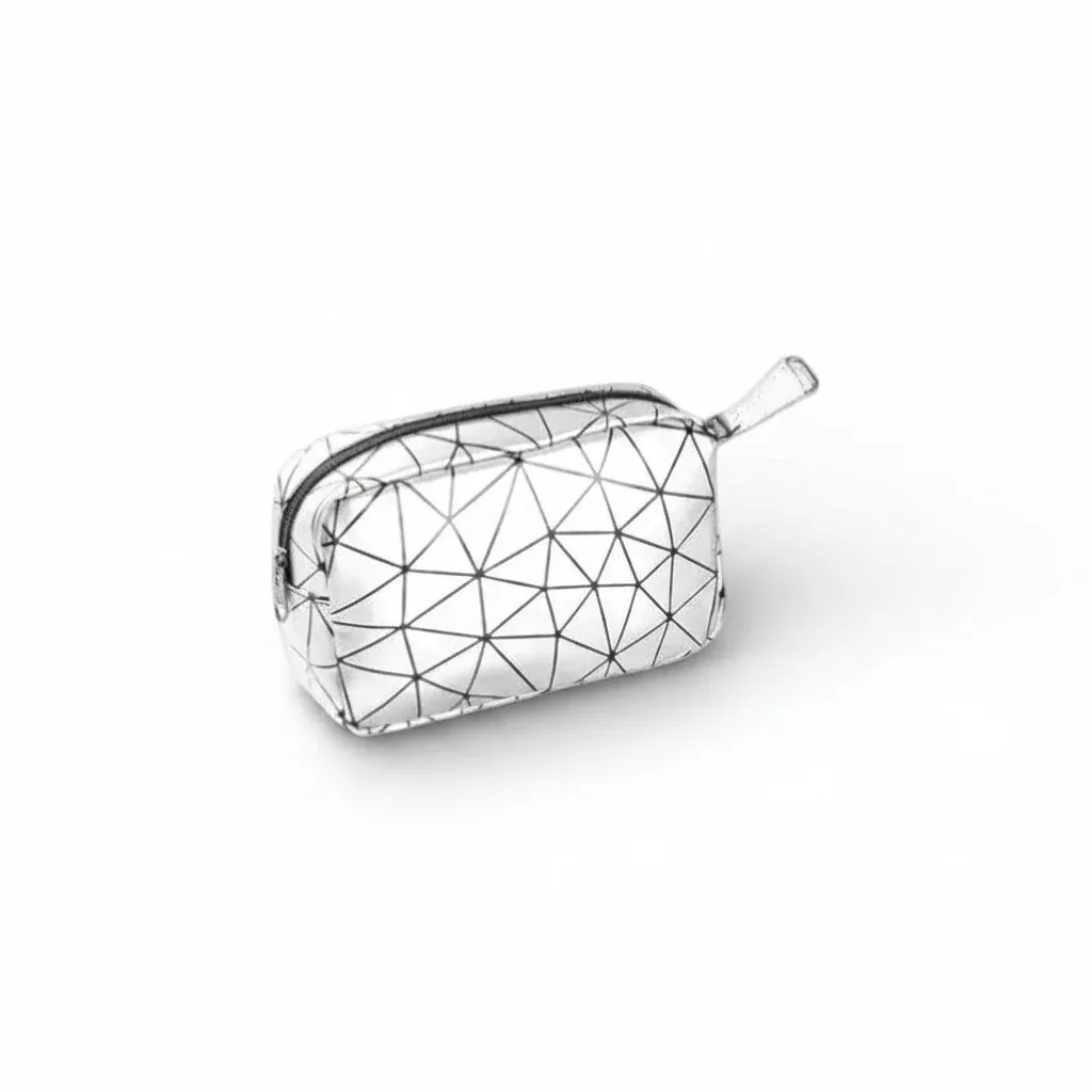 La Geova | Trousse Femme Géométrique Simili Cuir Imperméable