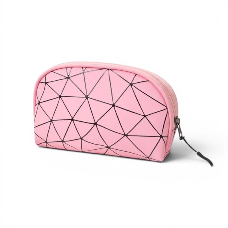 La Geova | Trousse Femme Géométrique Simili Cuir Imperméable