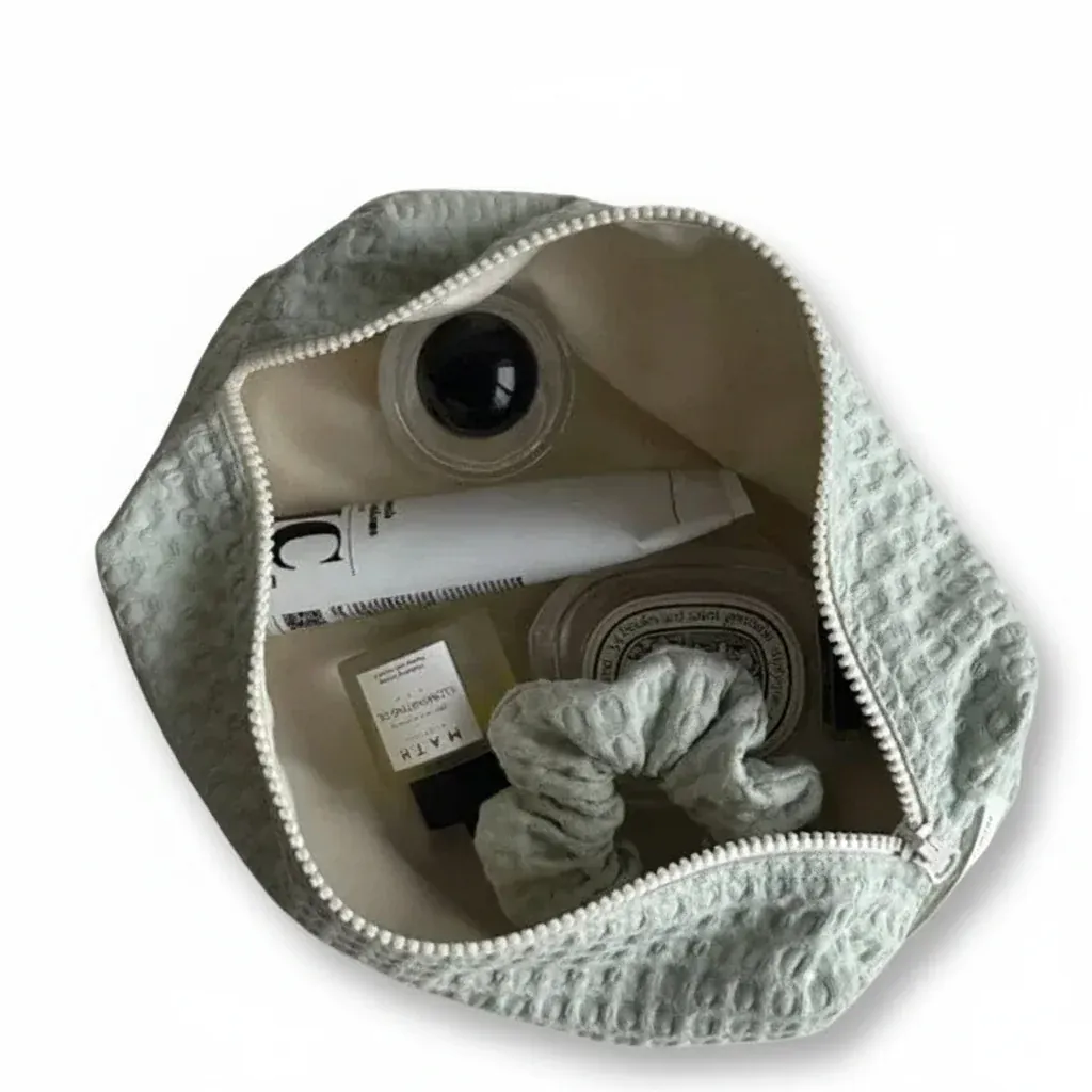 La Gofri | Trousse Toilette Personnalisable Coton Gaufré