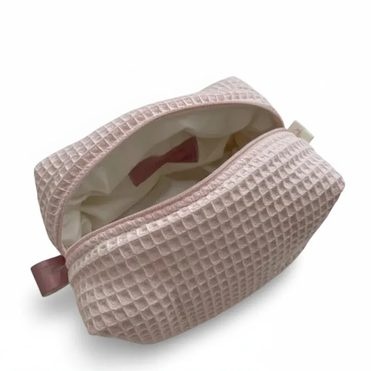 La Gofri | Trousse Toilette Personnalisable Coton Gaufré